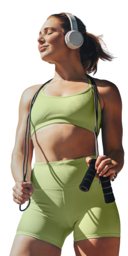 Athlete in activewear representing the United RX Labs research lifestyle